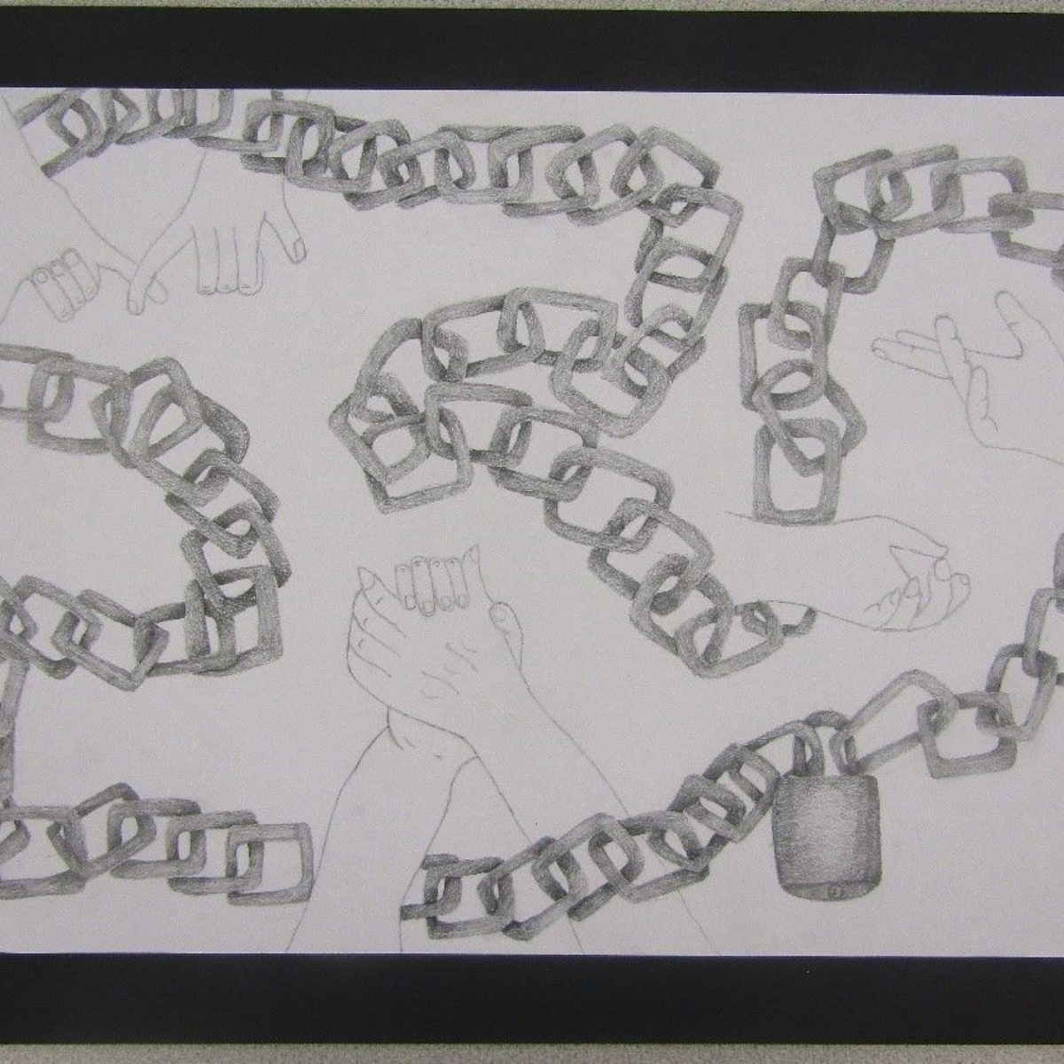 Tuition Medical Behaviour Support Service GCSE Art Digital Exhibition 